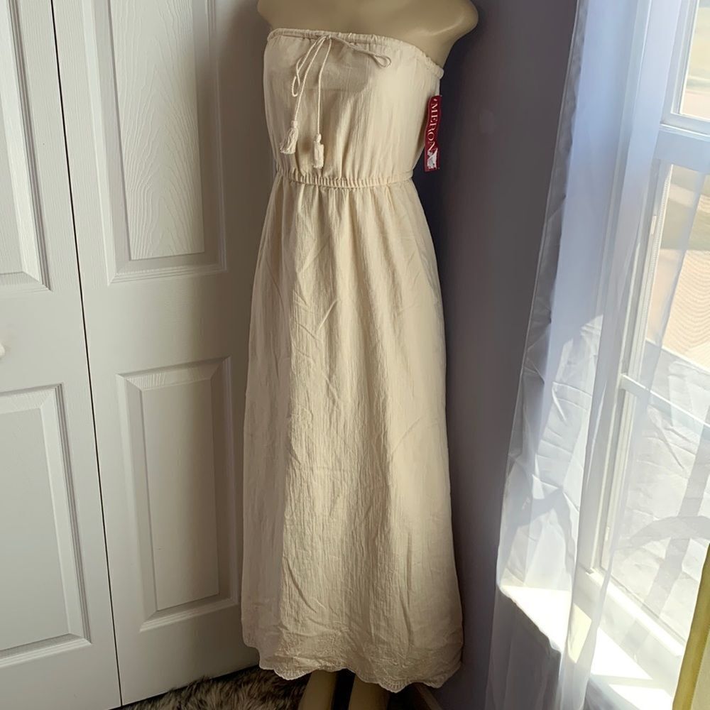 Merona Dressy Cotton Casual Sleeveless Maxi Dress XS